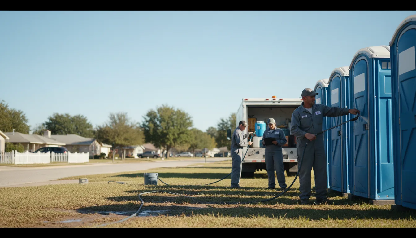 Long-Term Portable Toilet Rental in Sheffield, AL near me